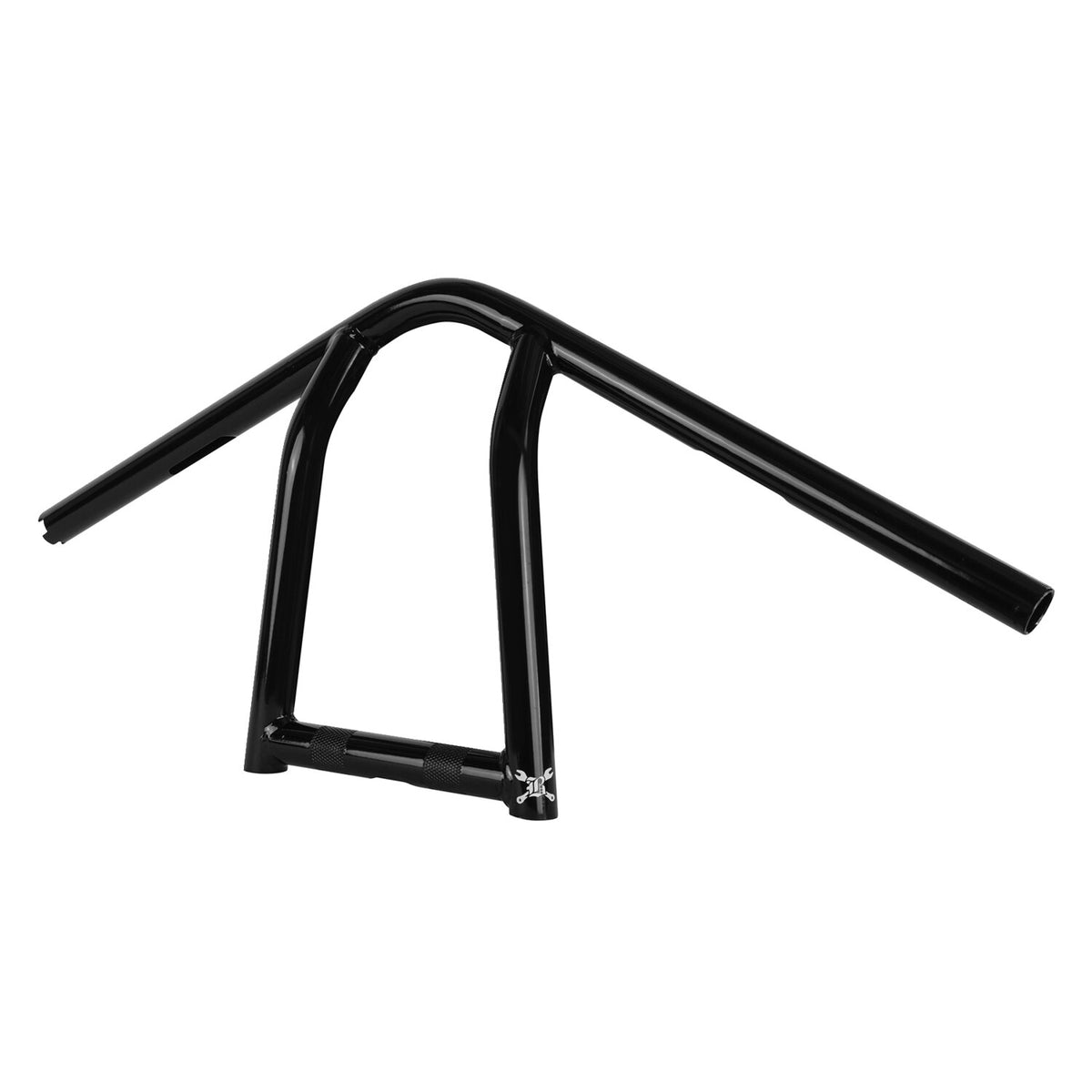 Burly, The Jim 1" handlebar 11" high. Black
