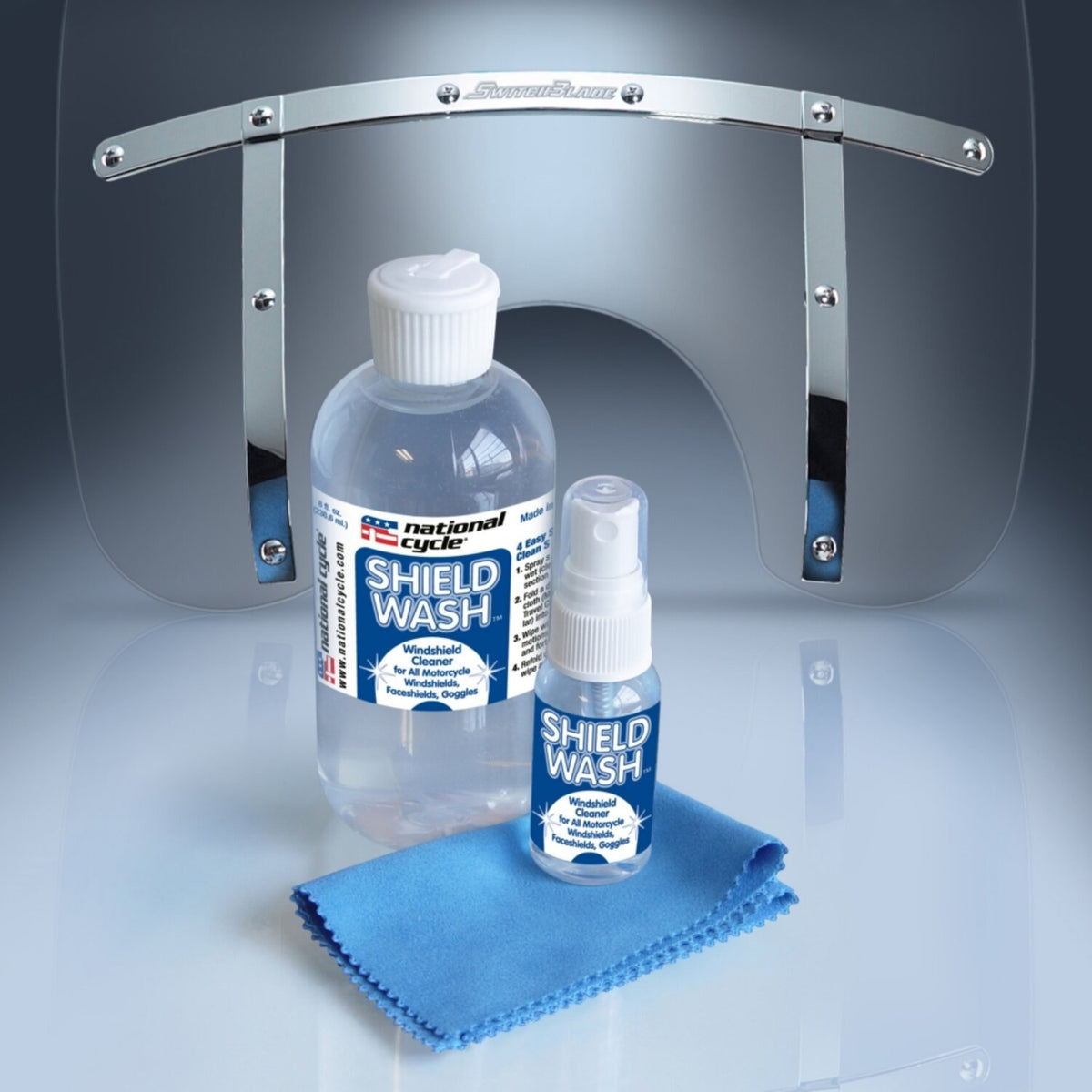 National Cycle, windshield cleaner kit
