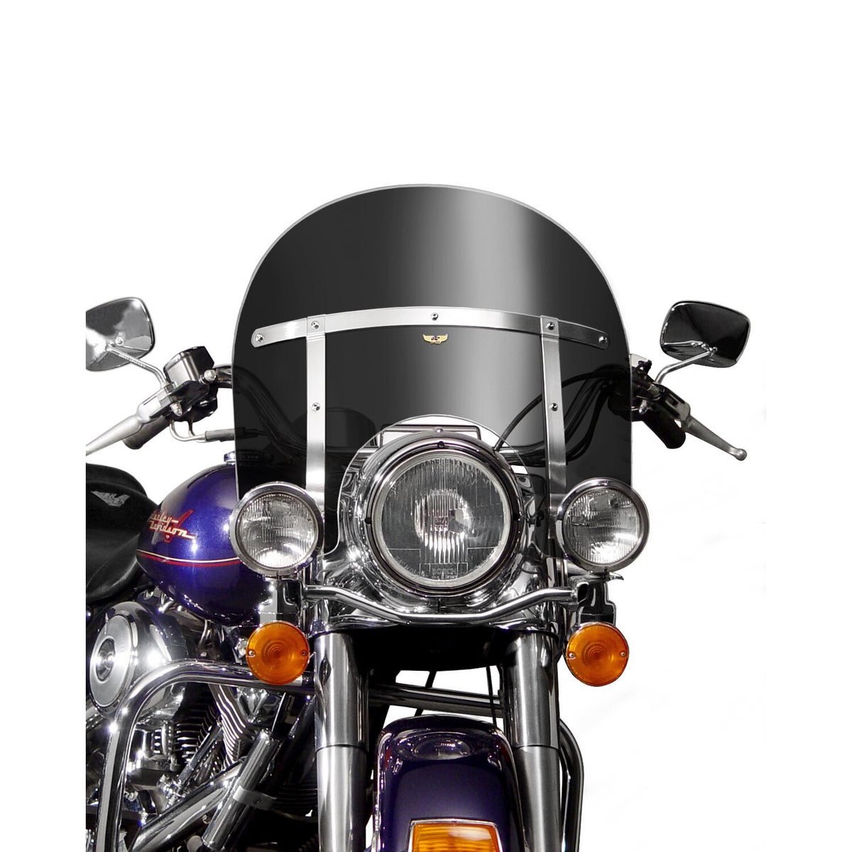 National Cycle, 21" Road King windshield. Dark gray