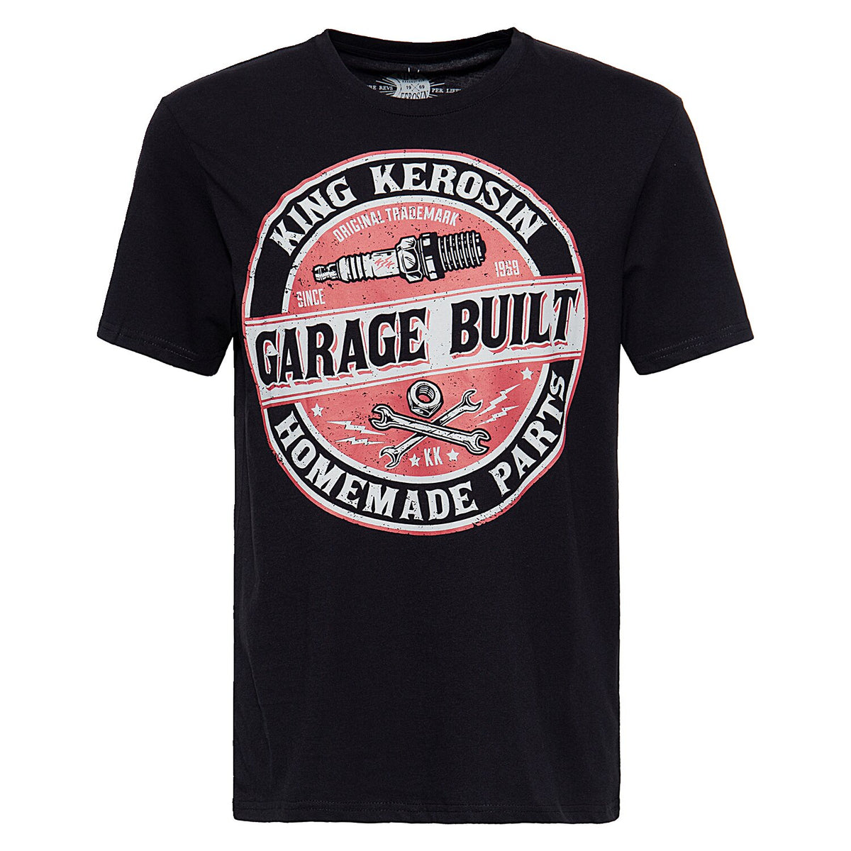 King Kerosin Garage Built t-shirt black