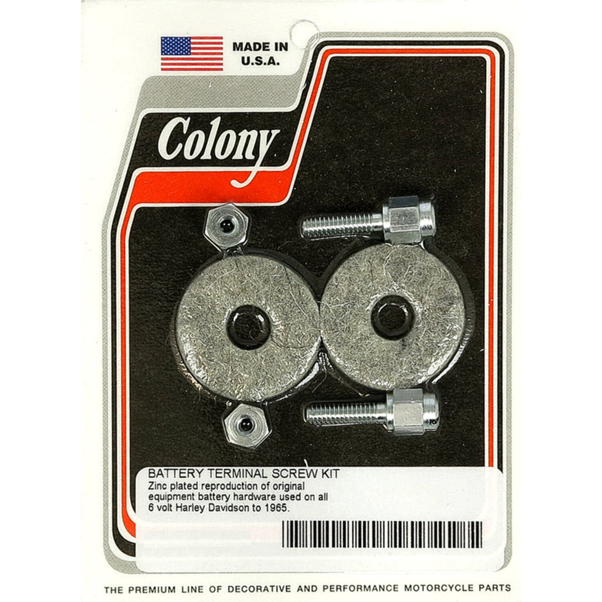 Colony, electrical terminal screw kit battery box