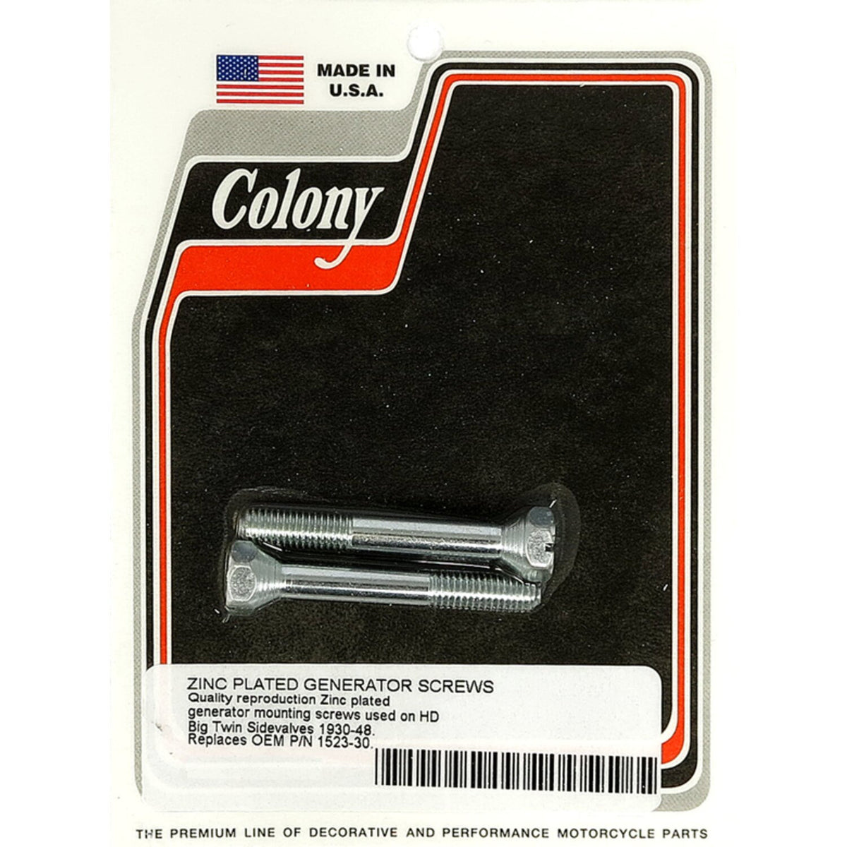 Colony generator mount kit, OEM style
