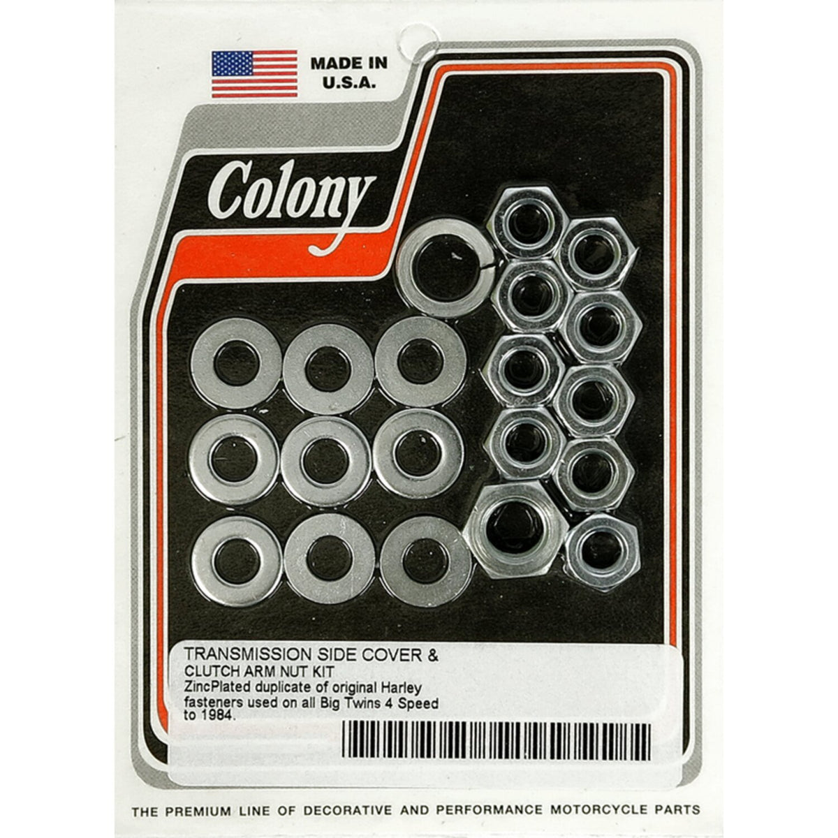 Colony transm side cover mount, hex