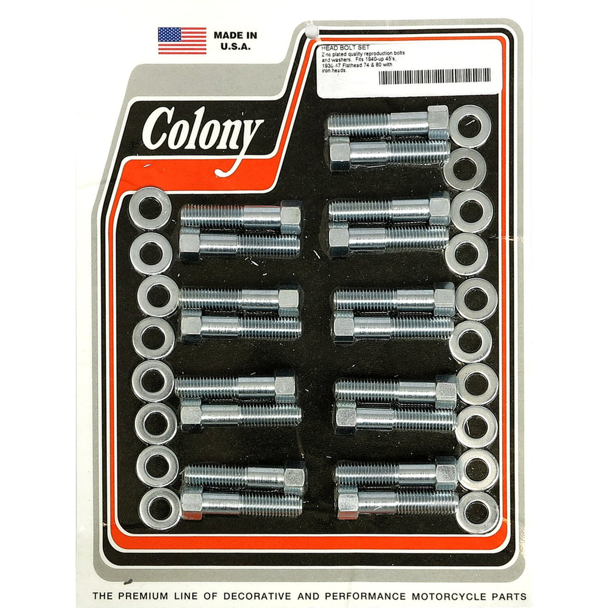Colony head bolt kit