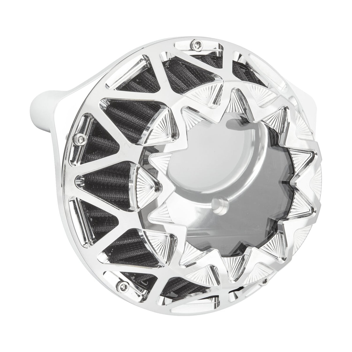 Arlen Ness, CrossFire air cleaner kit. Chrome