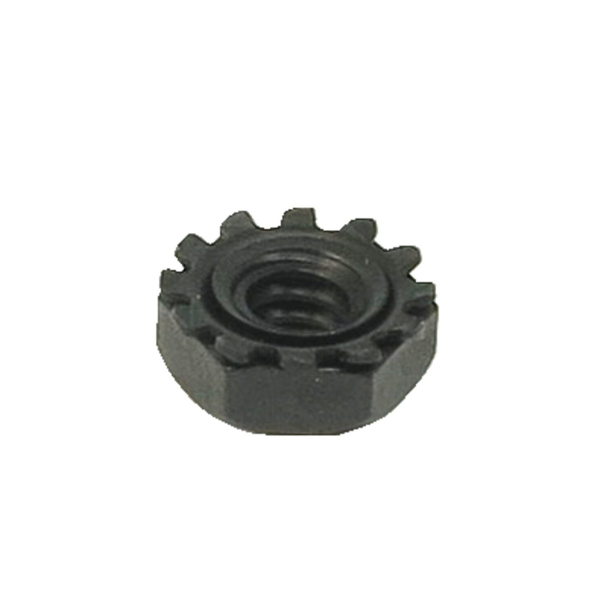 Nut & washer, starter bracket