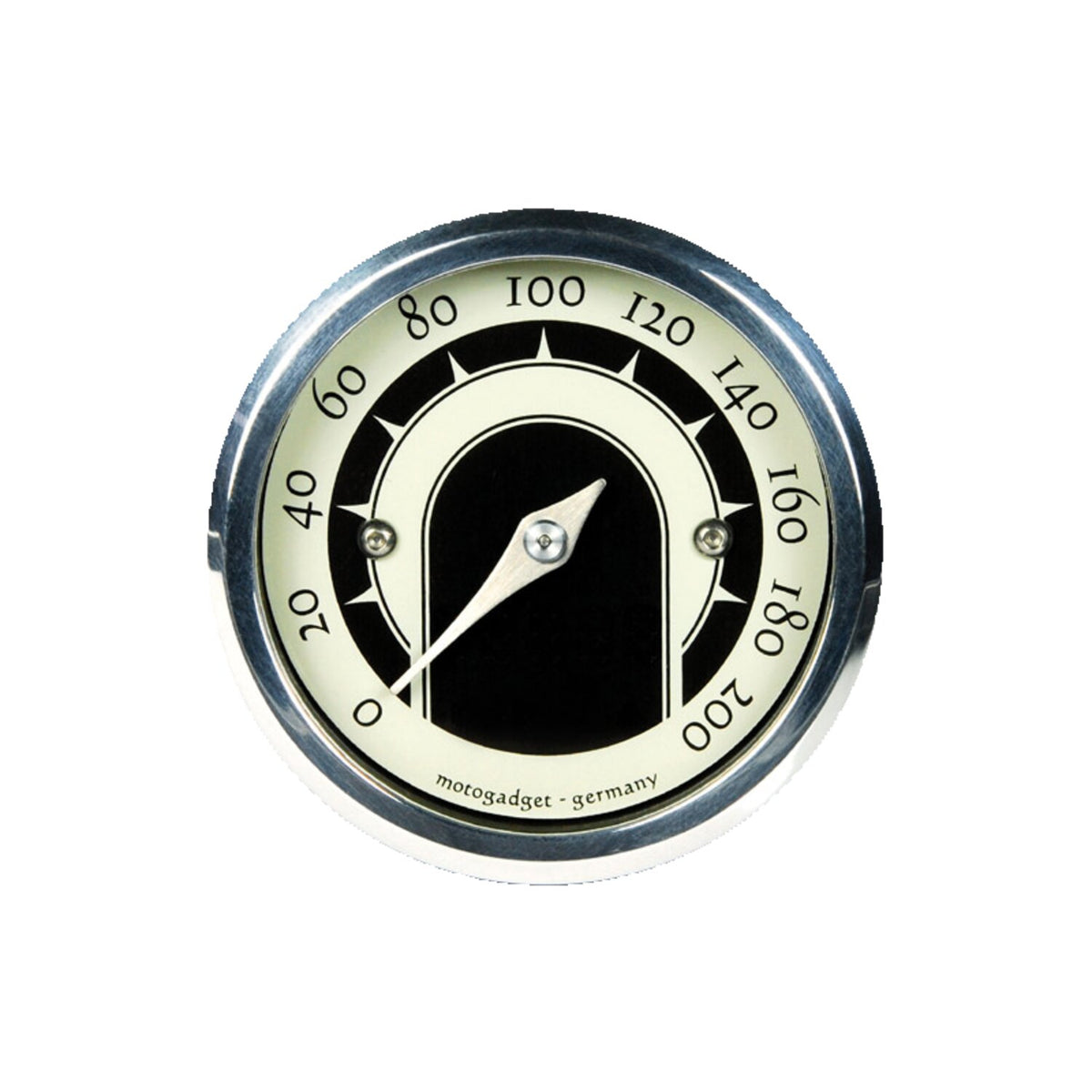 Motogadget, Motoscope Tiny. Speedster. Polished bezel