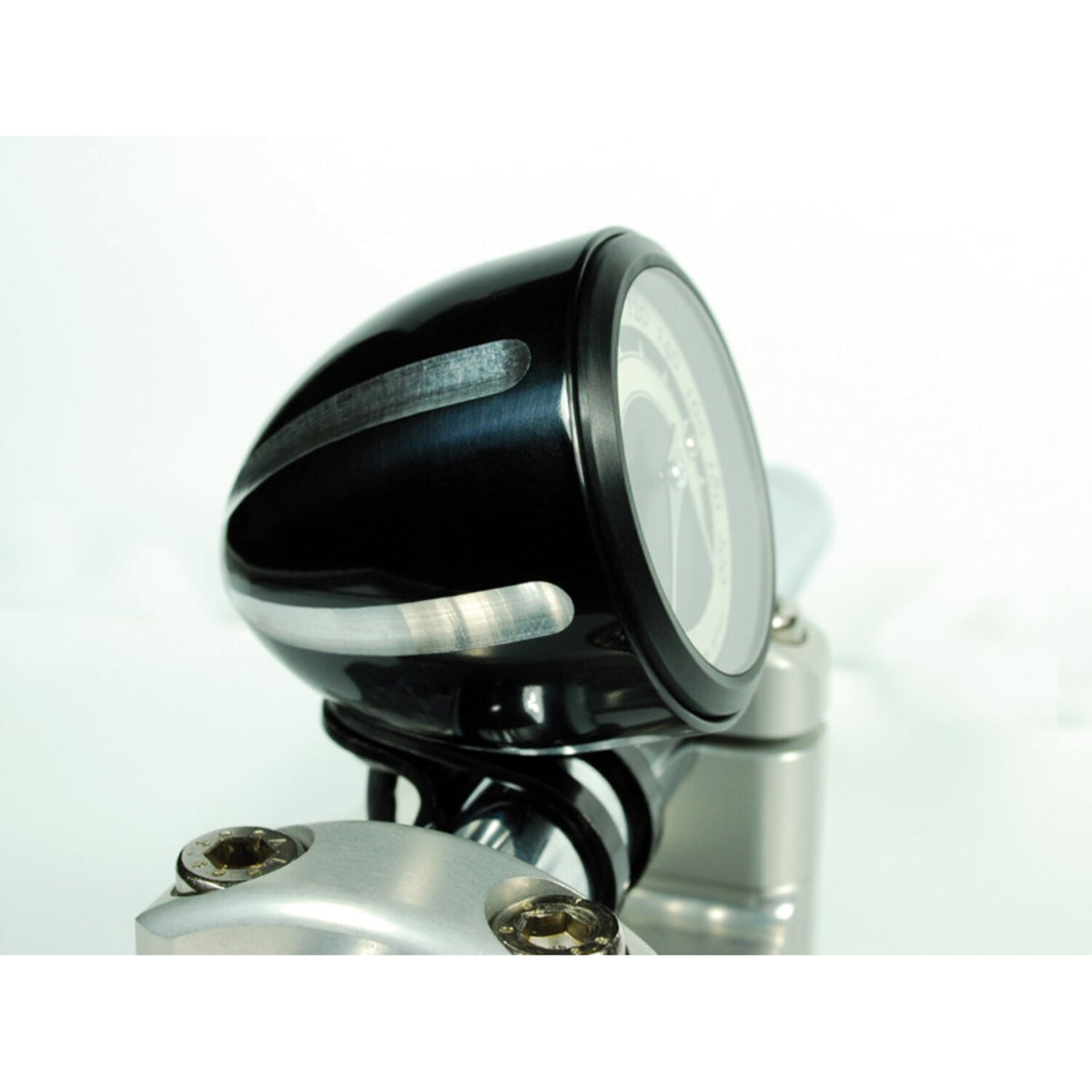 Motogadget, Tiny mount cup 'Grooved' 1". Black CC