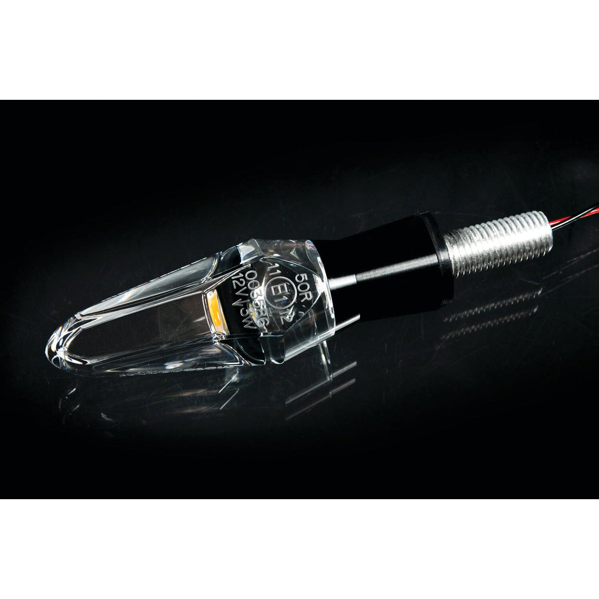 Motogadget, mo.blaze Ice LED turn signals. Black