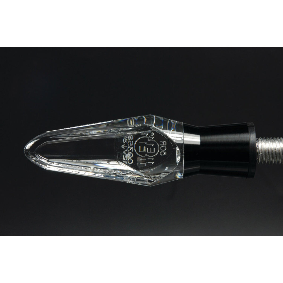 Motogadget, mo.blaze Ice LED turn signals. Black