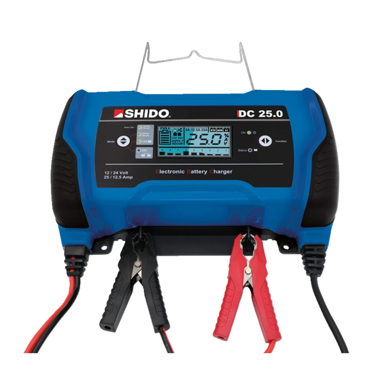 Shido, multi battery charger 12V/24V DC 25.0 (EU)