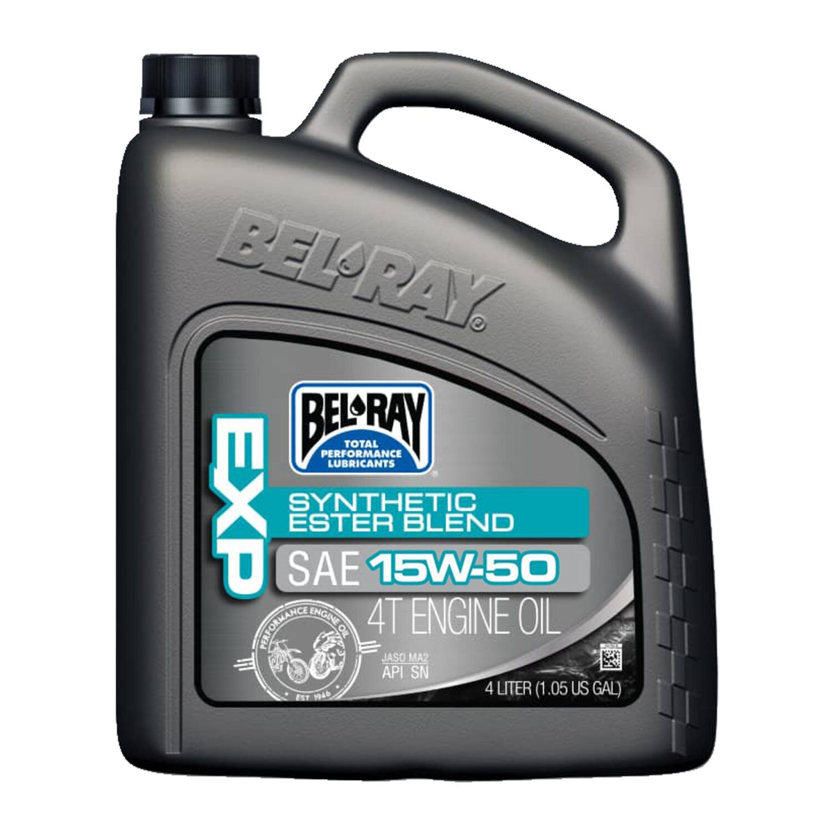 Bel-Ray, EXP semi-synthetic motor oil 15W-50. 4L