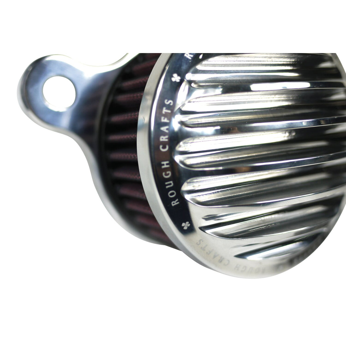 Rough Crafts, air cleaner kit. Polished