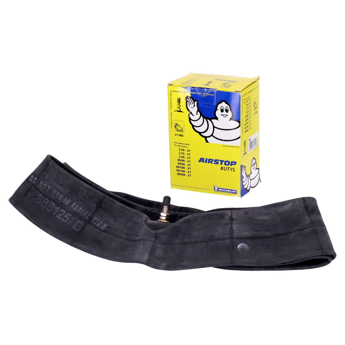Michelin, 17" 130/70 140/70 130/80 120/90 inner tube - 34G
