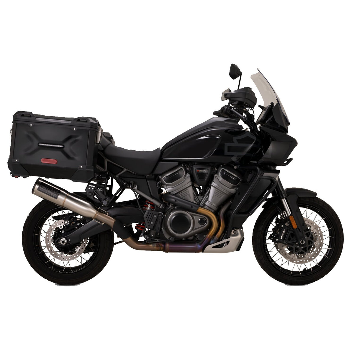 Vance & Hines, Adventure Hi-Output 450 slip-on muffler. SS