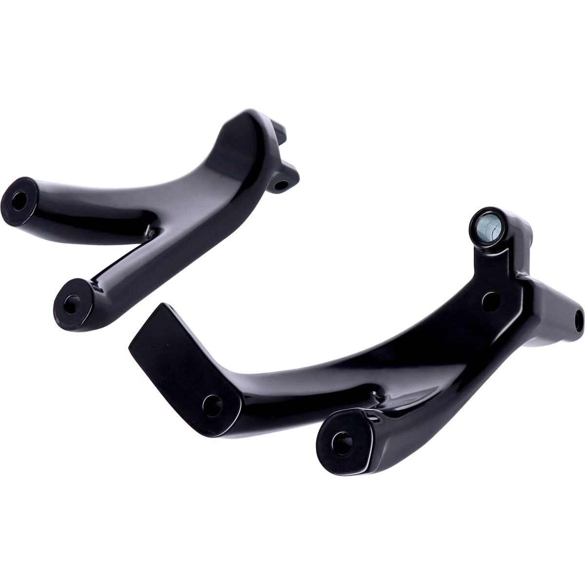 M8 Softail floorboard to foot peg conversion bracket set