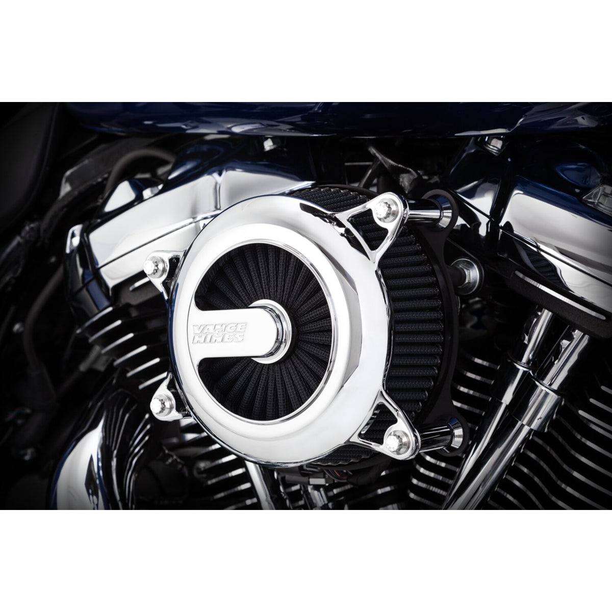 Vance & Hines, VO2 Rogue air cleaner kit. chrome