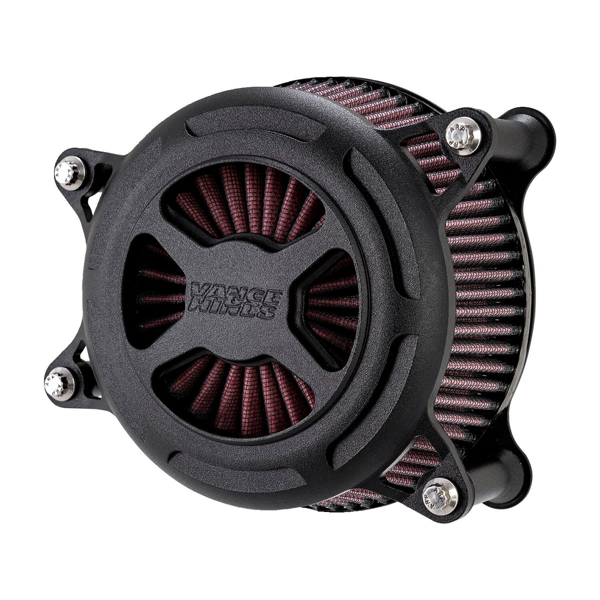Vance & Hines, VO2 x air cleaner kit. wrinkle black
