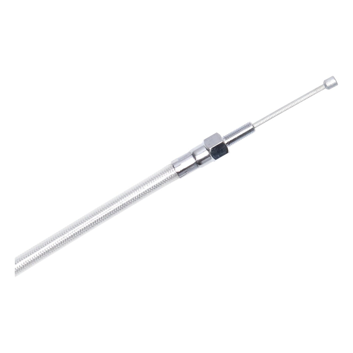MCS, clutch cable 58" (147cm). Chrome