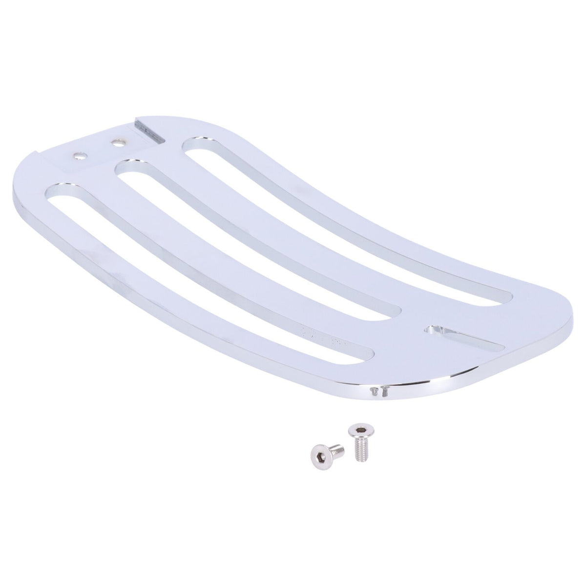Highway Hawk, solo rack Billet. Chrome
