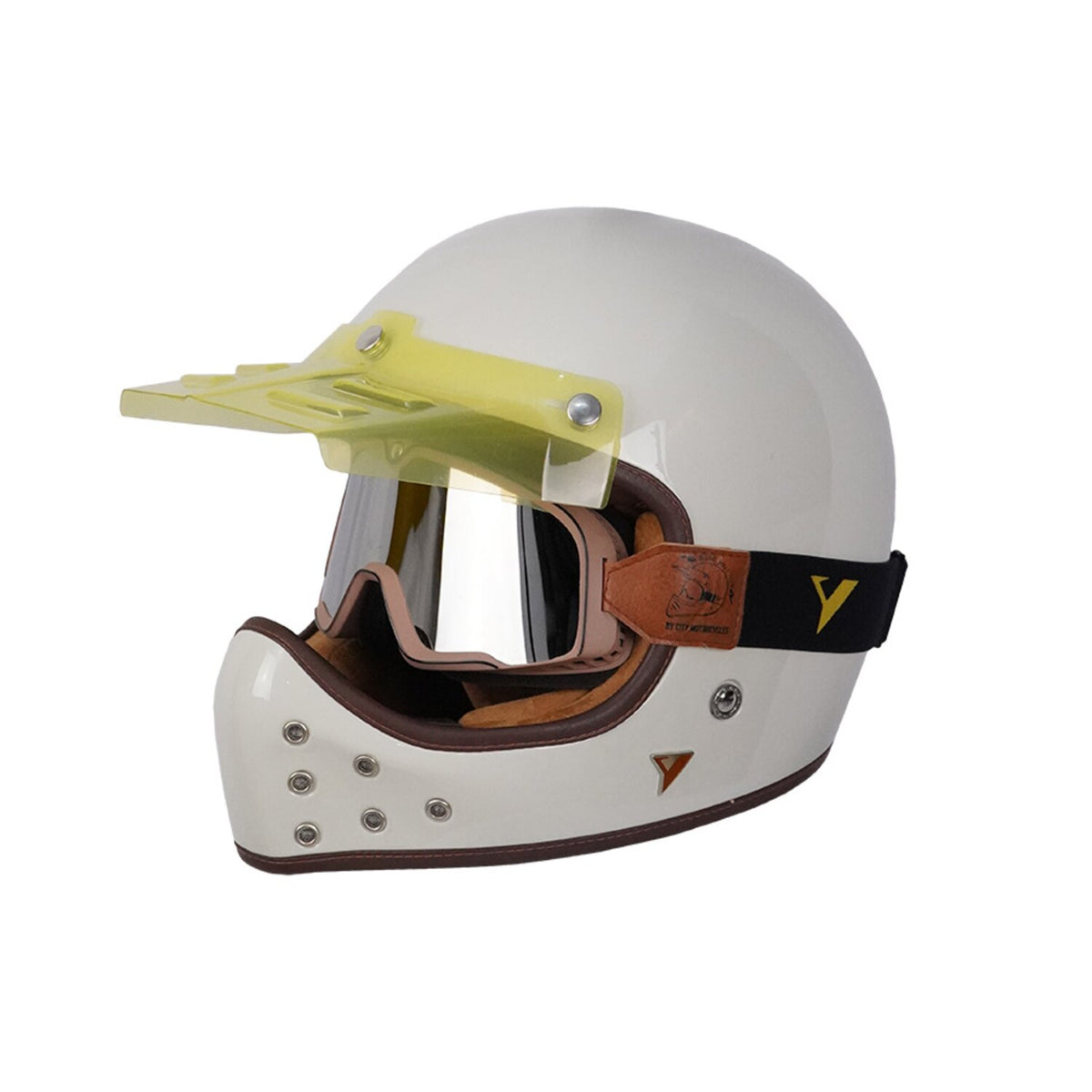 By City The Rock helmet white bone