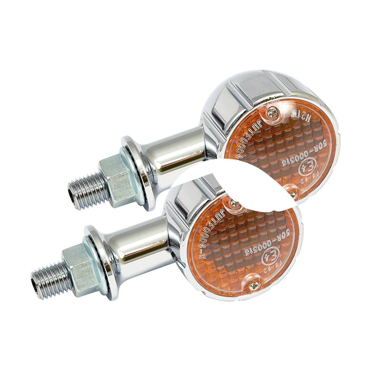 Arizona, halogen turn signals. Chrome. 20mm stem