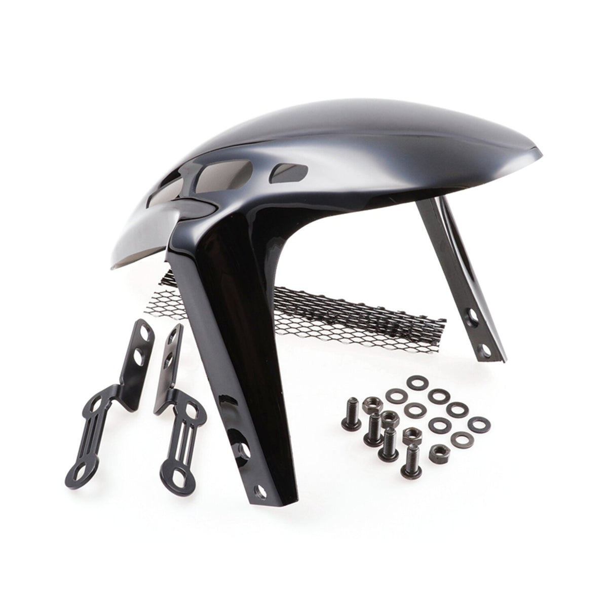 Cult-Werk, front fender 'Custom V2'. Gloss black