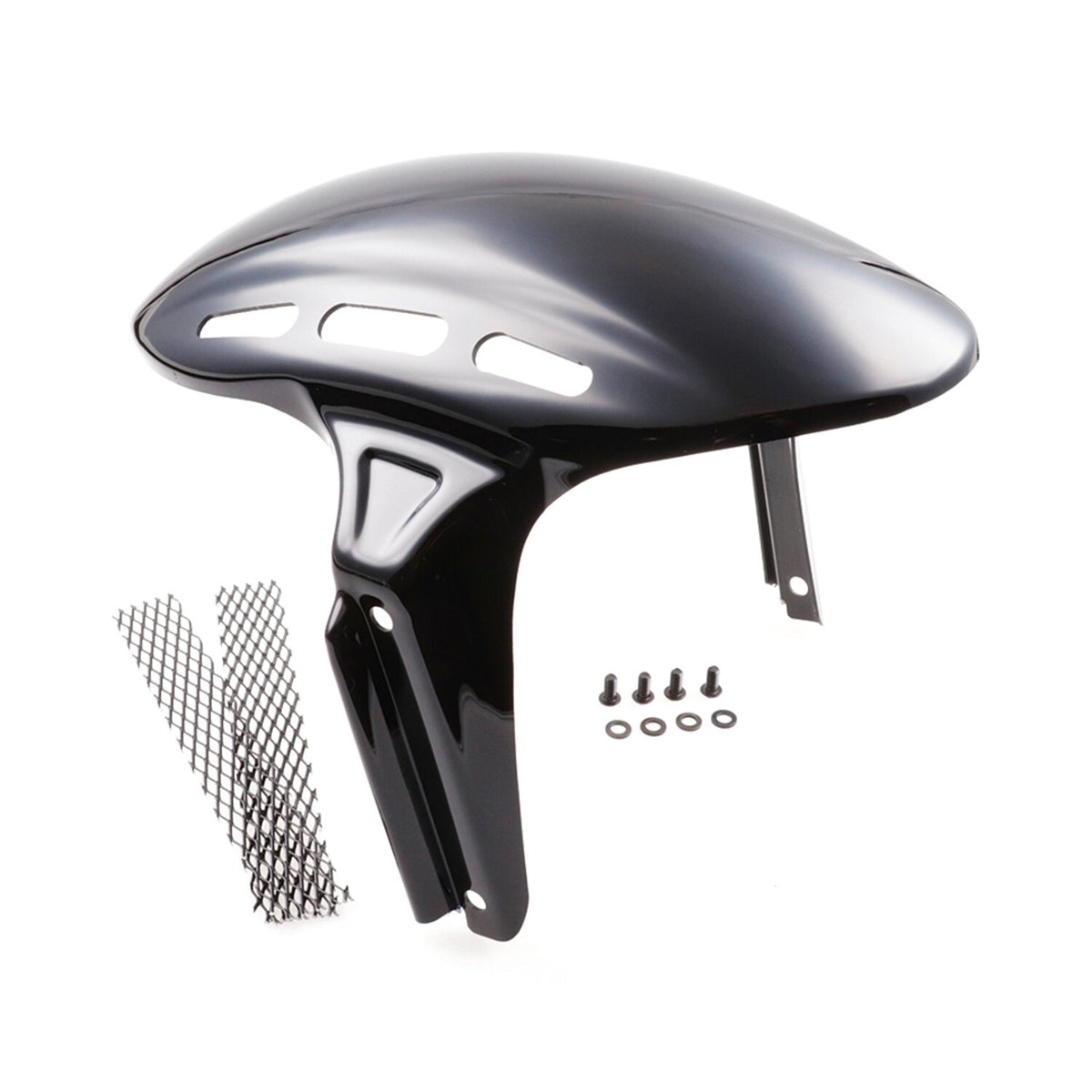 Cult-Werk, front fender 'Custom V2'. Gloss black
