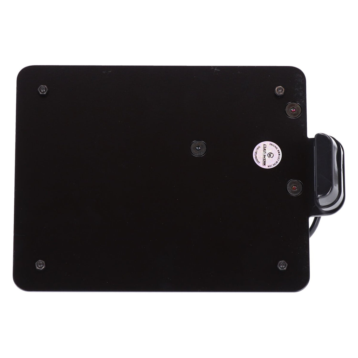 Cult-Werk, side mount license plate bracket, black. Austria
