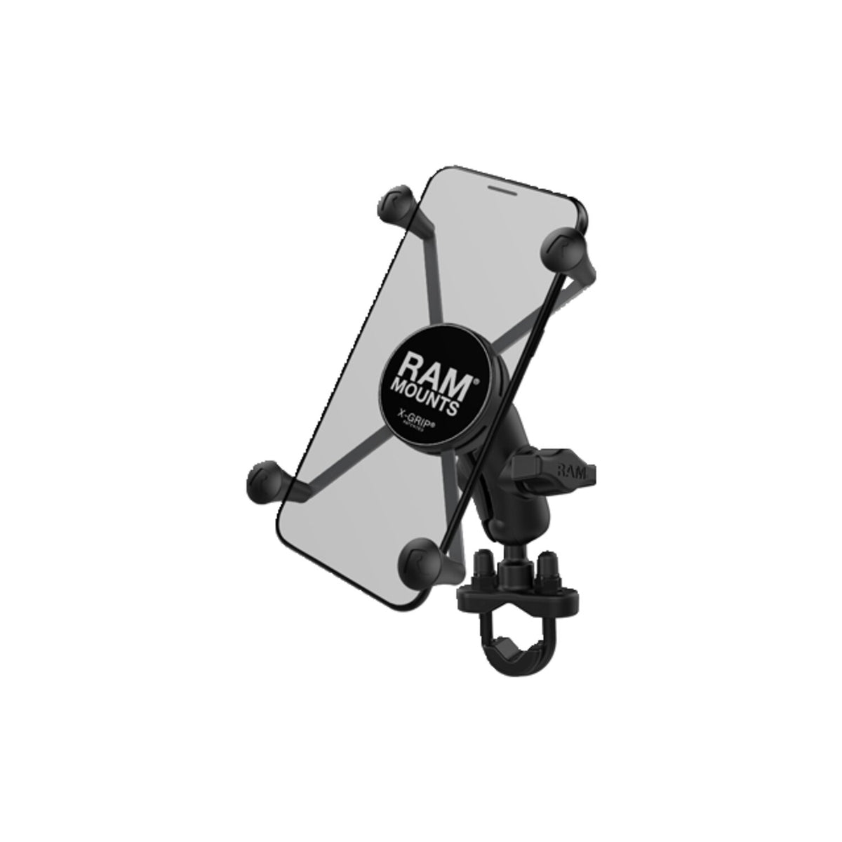 RAM Mounts, X-Grip Phone mount w/U-Bolt base. Large phones