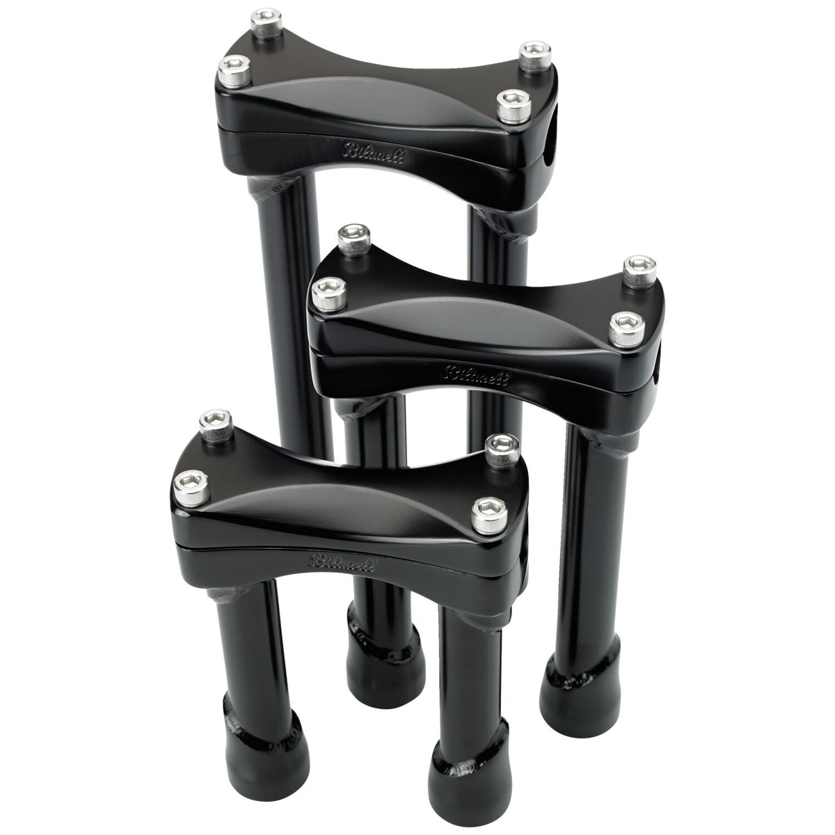Biltwell Murdock risers 6" black