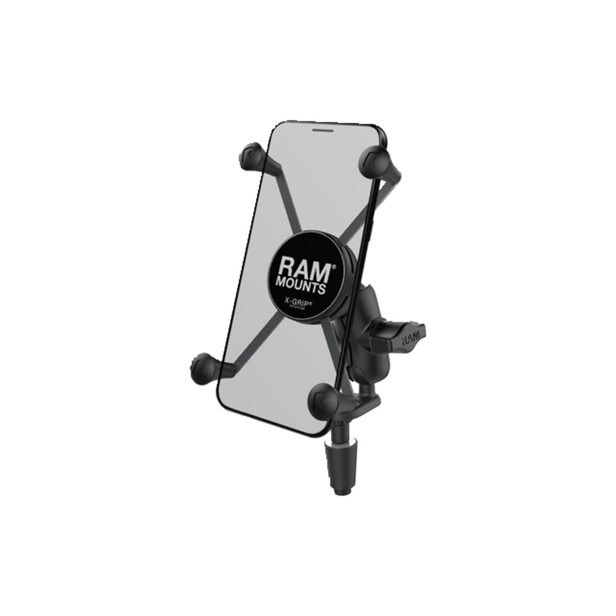 RAM Mounts, X-Grip Phone mount w/fork stem base. Large phone