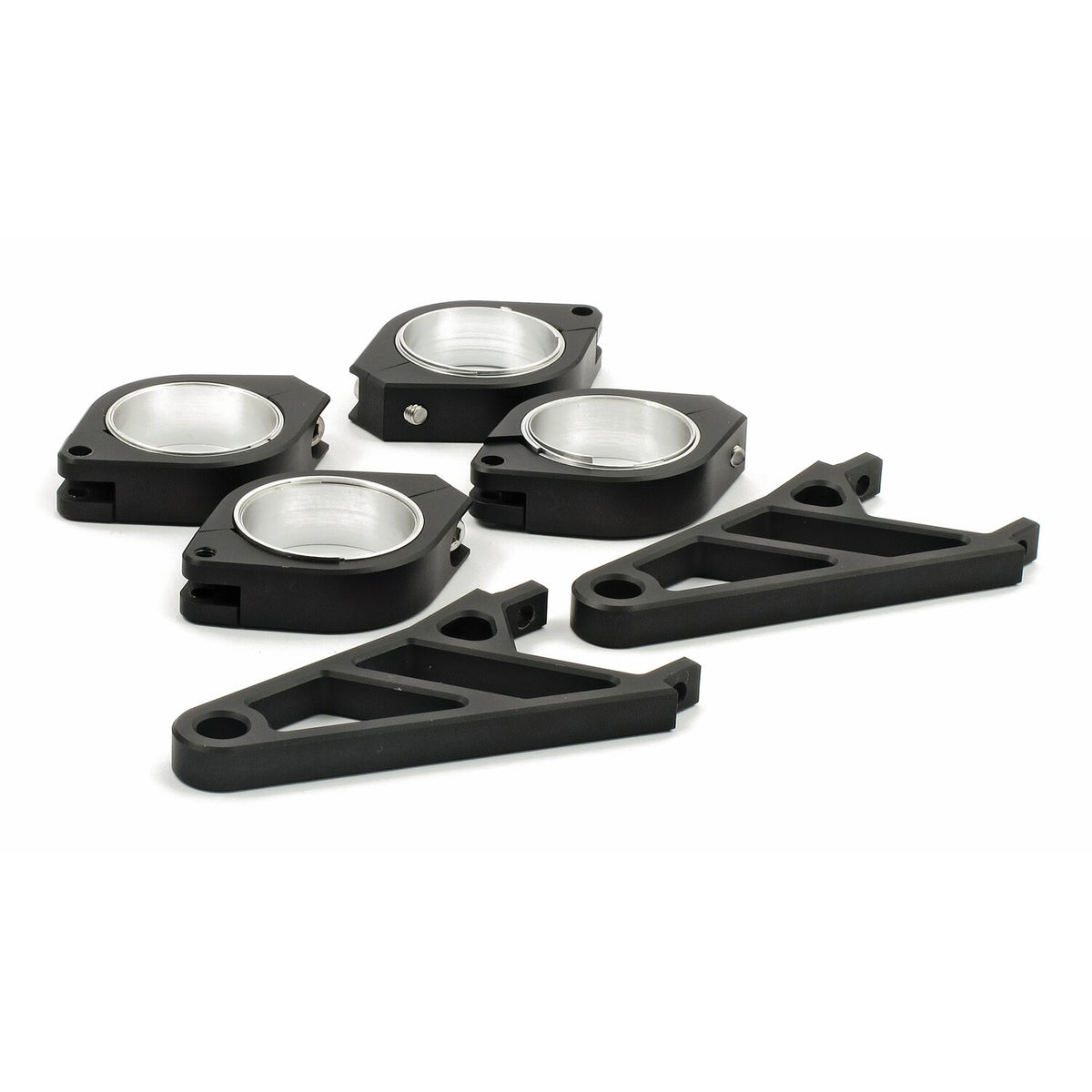 Fingers, adj. headlamp bracket assembly 42-43mm. Black