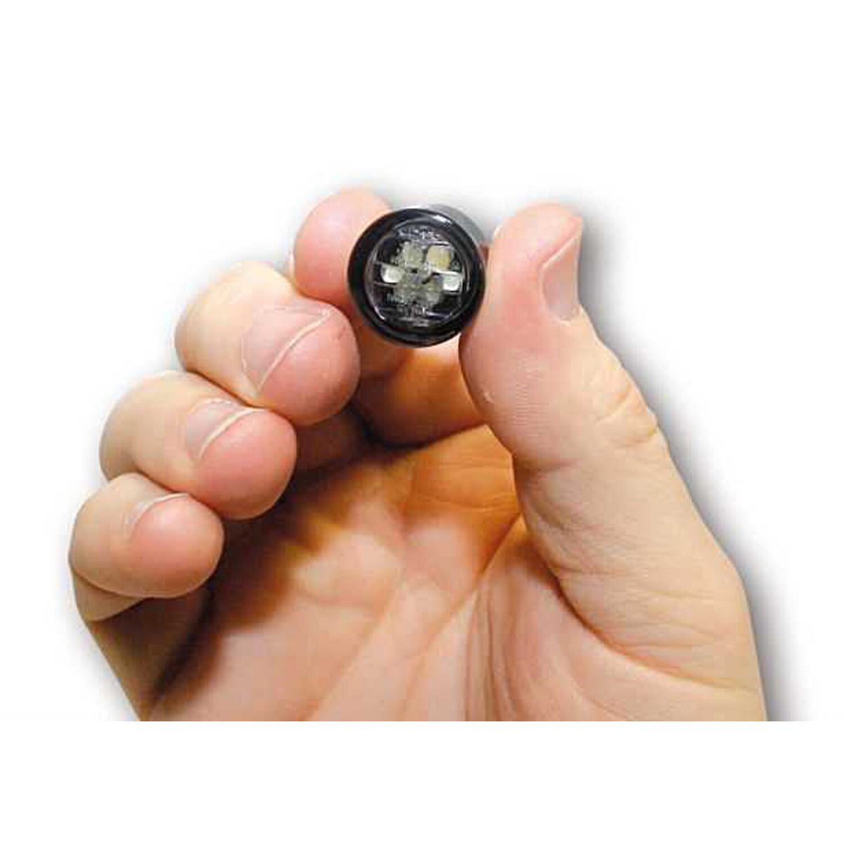 Micro pin, LED turn signals. Smoke ECE appr. lens