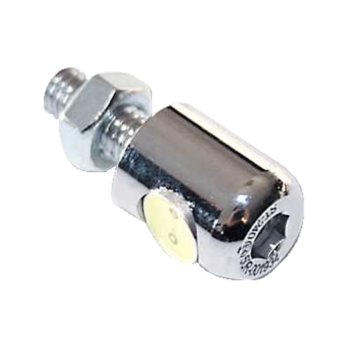 Hagler, LED license plate mount bolt. Chrome
