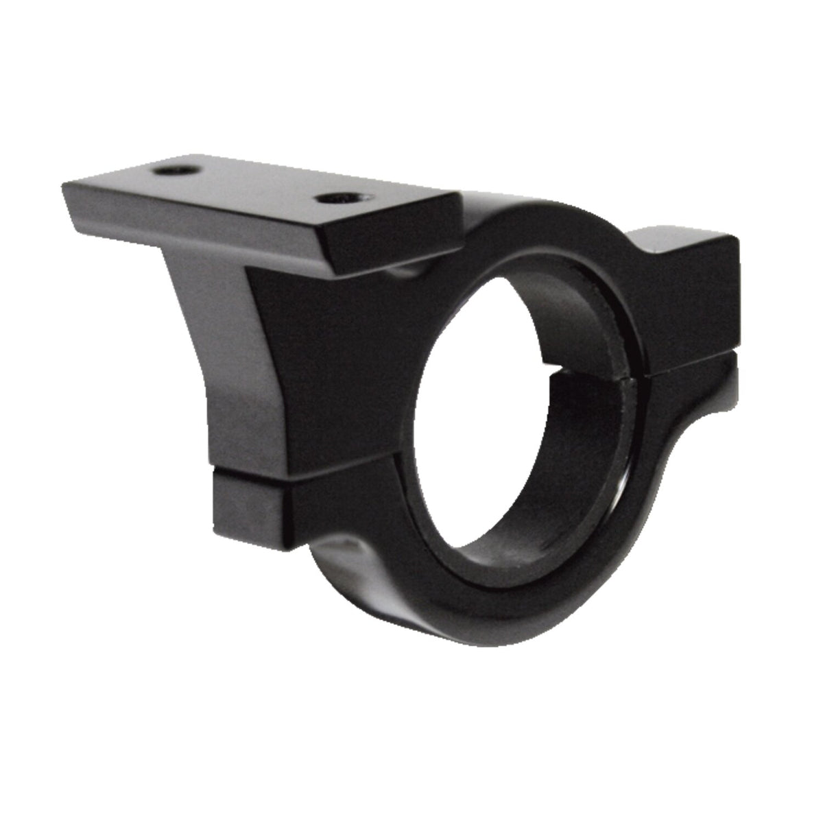 Handlebar bracket for Mitchell indicator light unit. Black