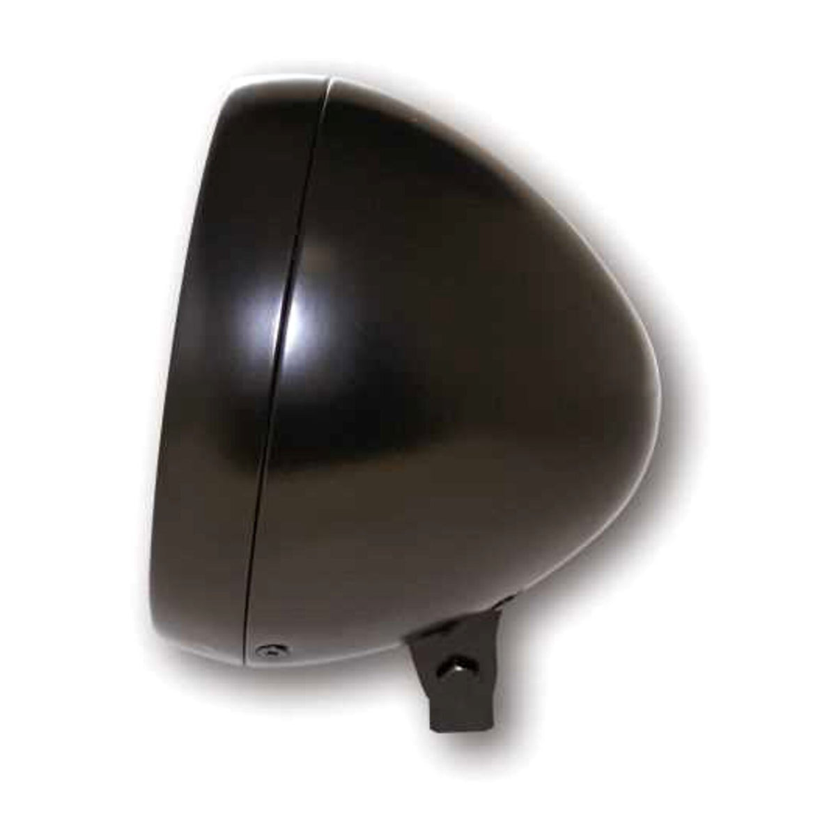 Randall, 6-1/2" H4 headlamp. bottom mount. Satin black