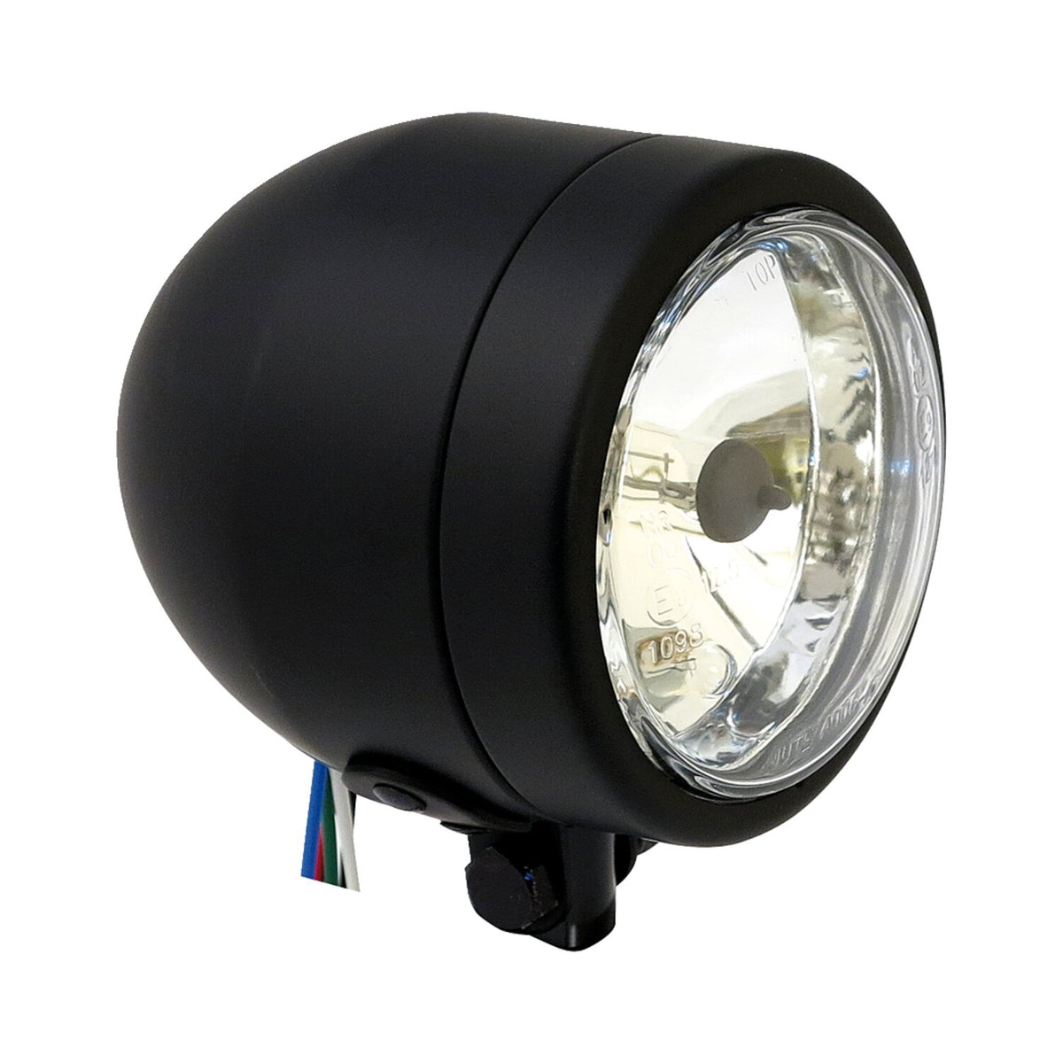 Single 4" H4 position light. Black
