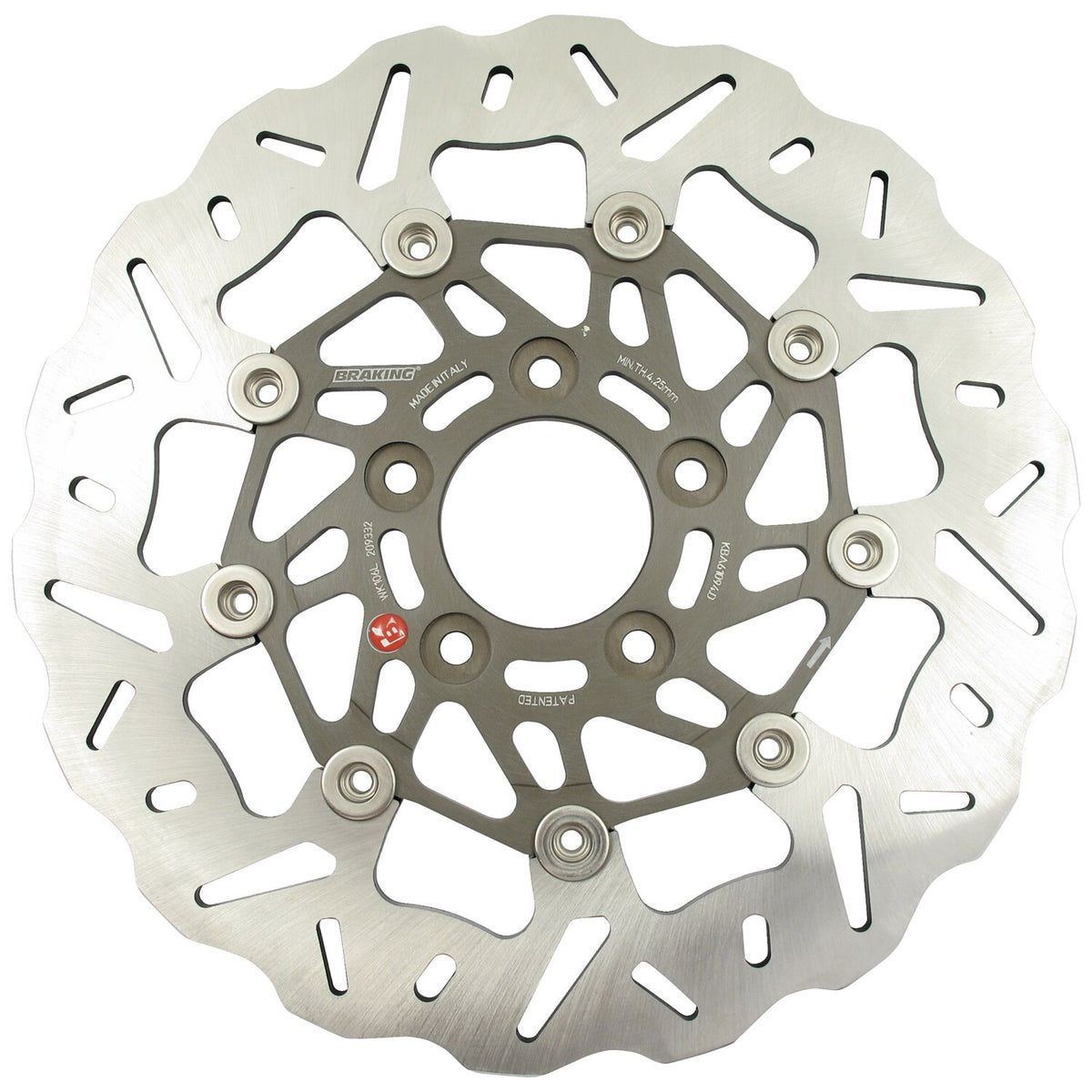 Braking Wave brake rotor 11.5", front left