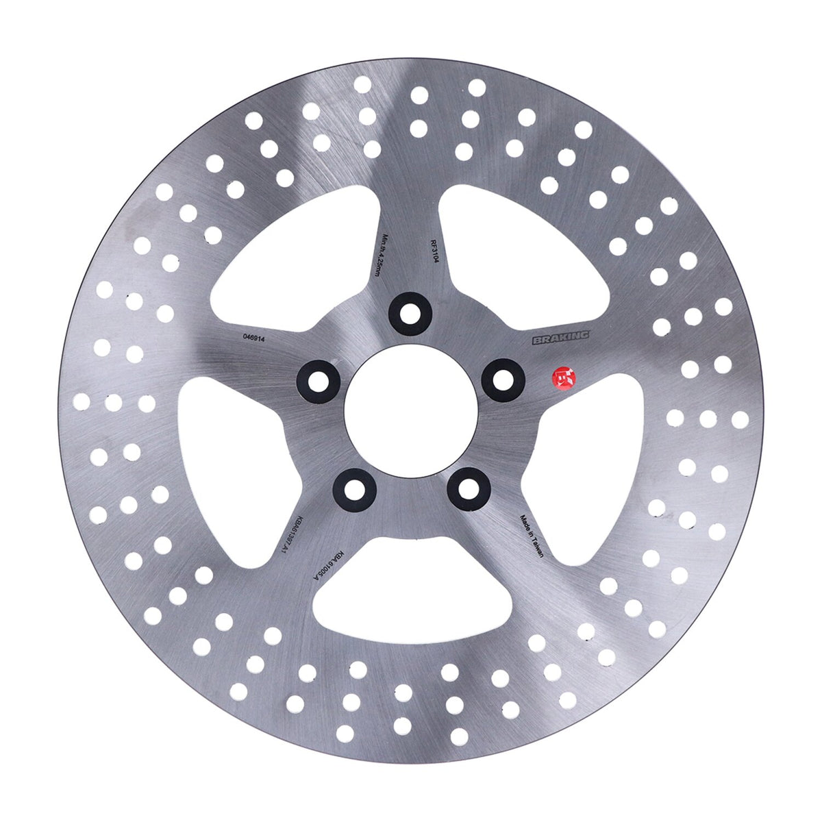 Braking solid brake rotor 11.8", front left & right