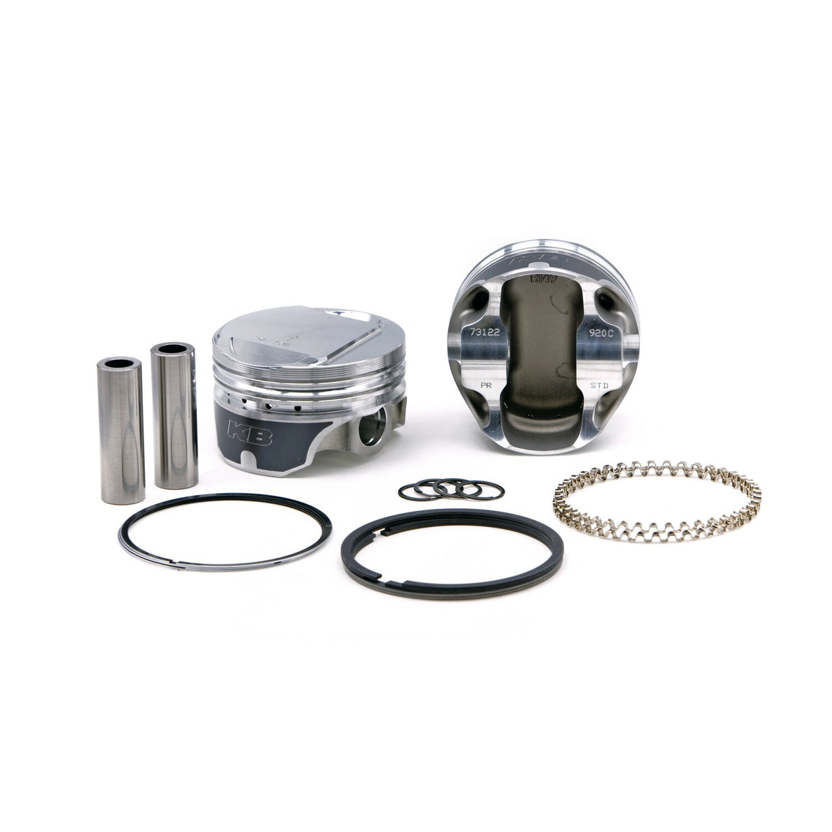 KB Performance, 1340 Evo B.T. forged piston kit. +.020"