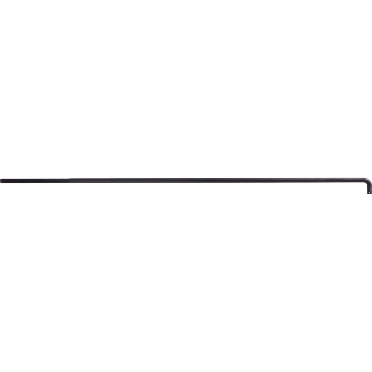 Rear brake rod. 23" long. Black parkerized