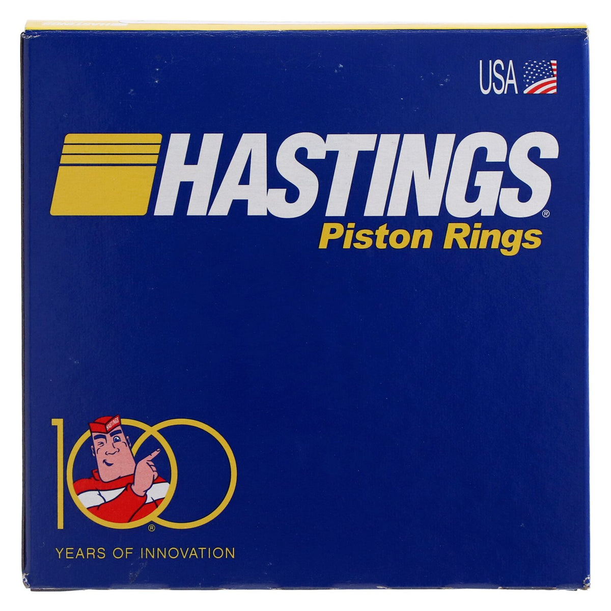 Hastings, 2-3/4" bore piston ring set. +.020"
