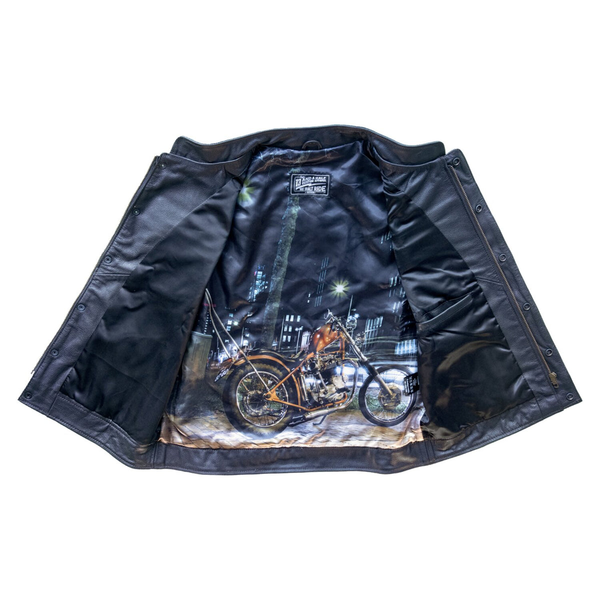 13 1/2 Night Rider Leather vest