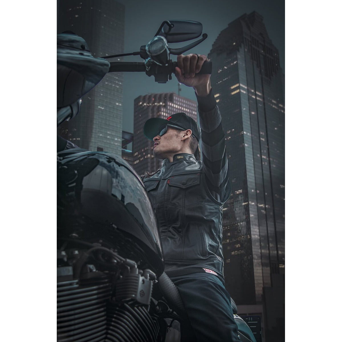 13 1/2 Night Rider Leather vest
