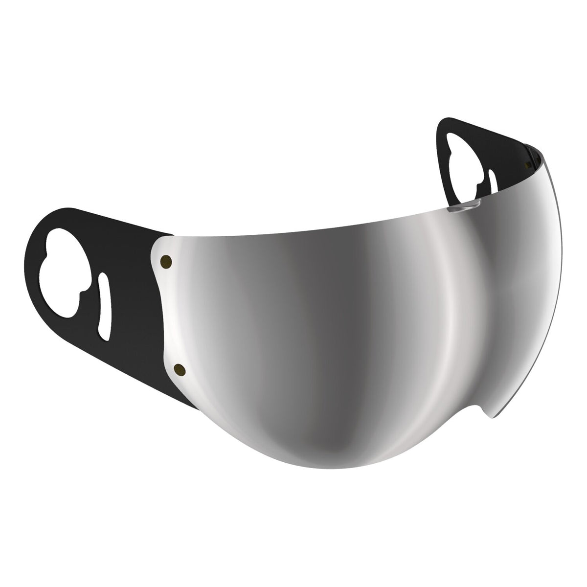 Roof visor iridium silver