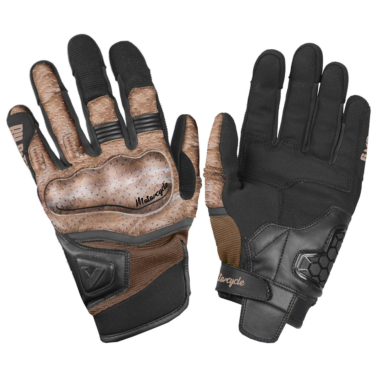 By City Tokio gloves black/brown