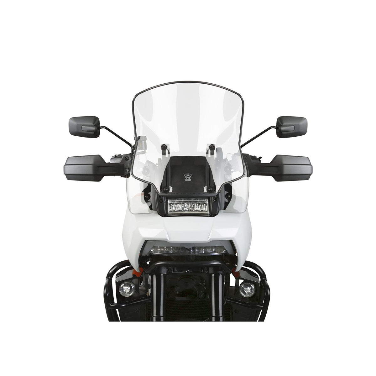 National Cycle, VStream® windshield mid w/beaded edge. Clear