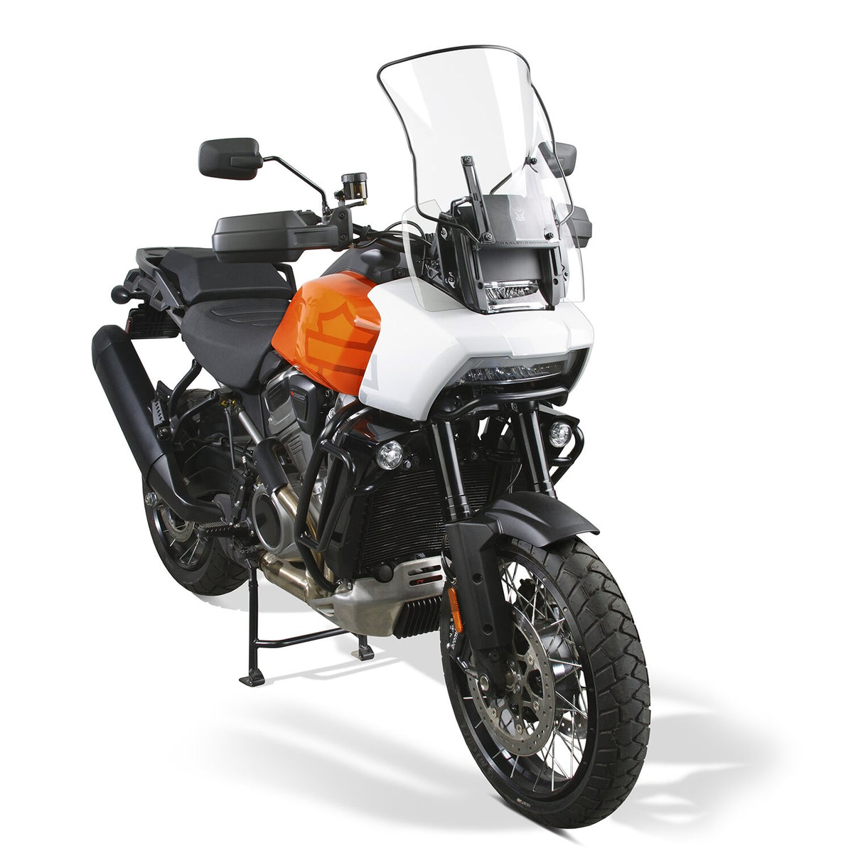 National Cycle, VStream® windshield mid w/beaded edge. Clear