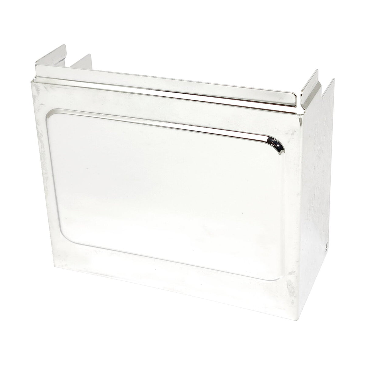 Battery side cover. Chrome